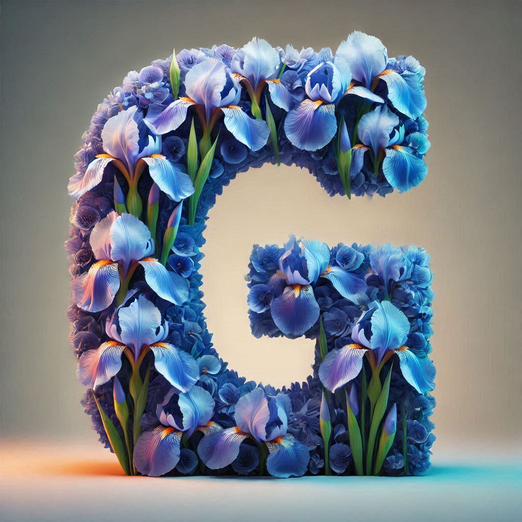 Iris 2 — letter G (variant 2)