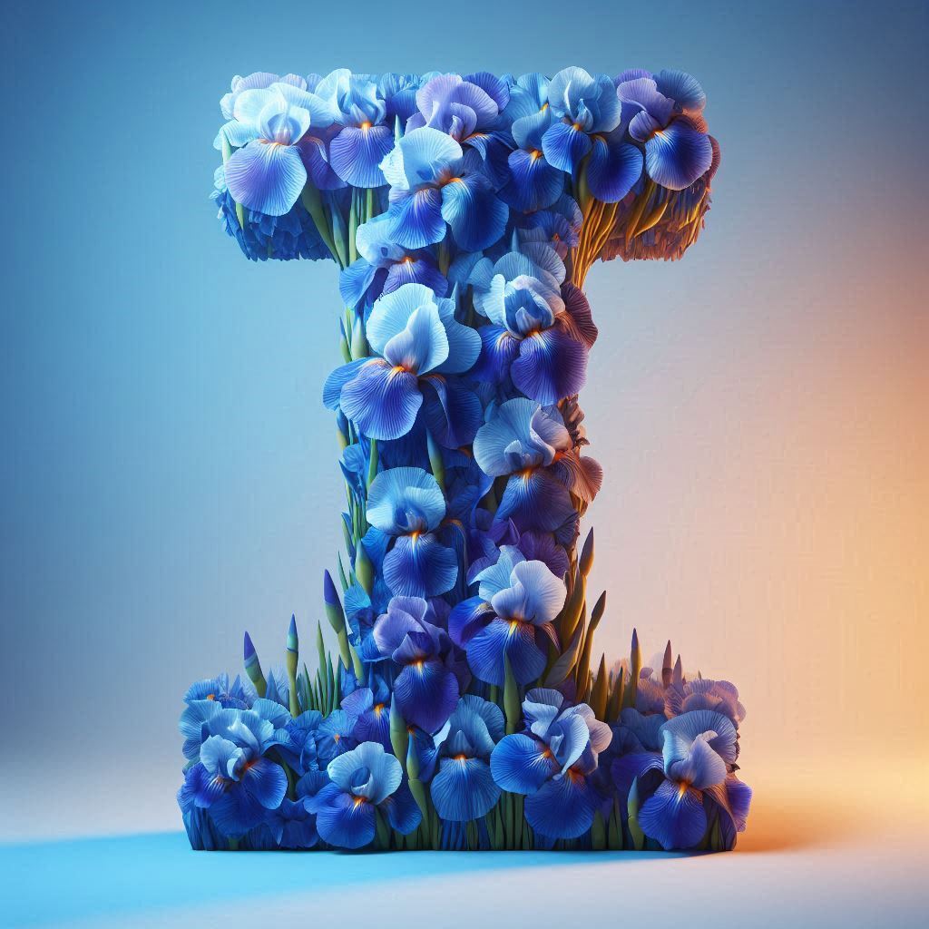 Iris 2 — letter I (variant 2)