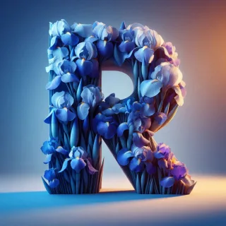 Iris 2 — letter R