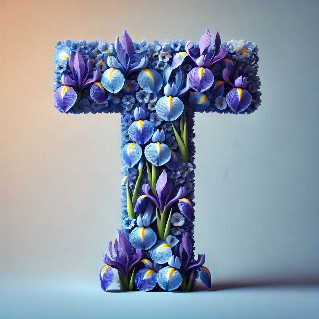 Iris 2 — letter T