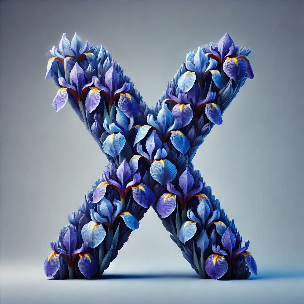 Iris 2 — letter X