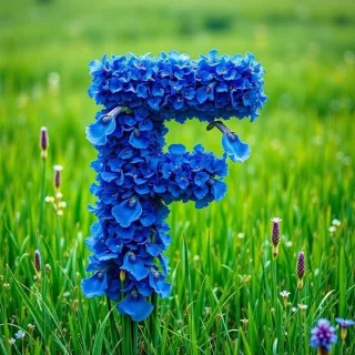 Iris — letter F