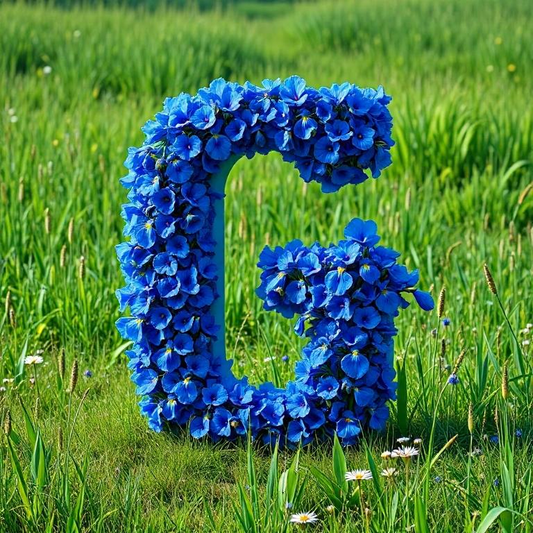 Iris — letter G