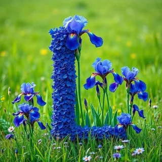 Iris — letter L