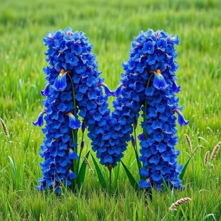 Iris — letter M