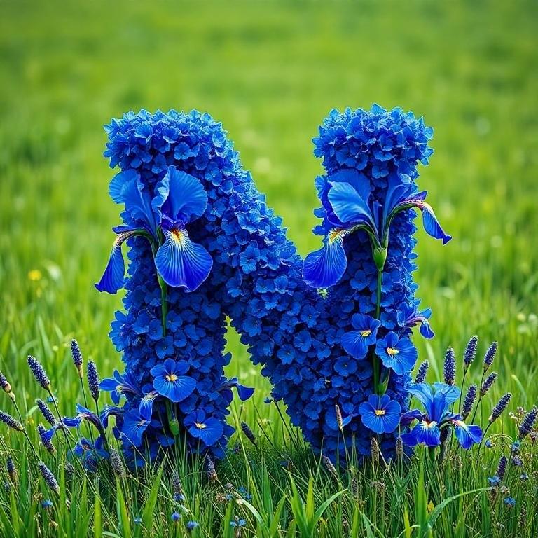 Iris — letter N