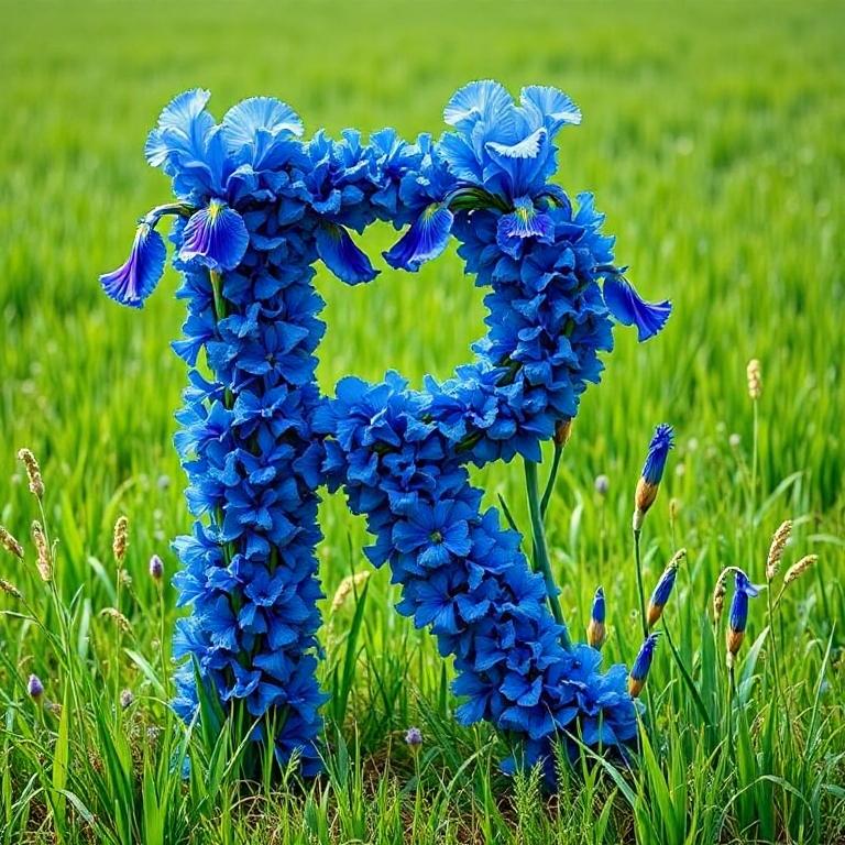 Iris — letter R