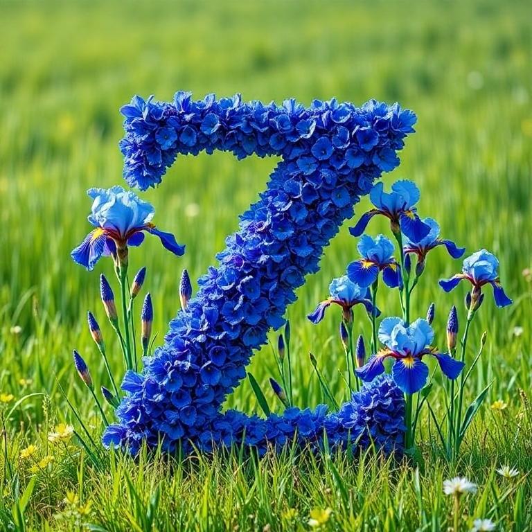 Iris — letter Z