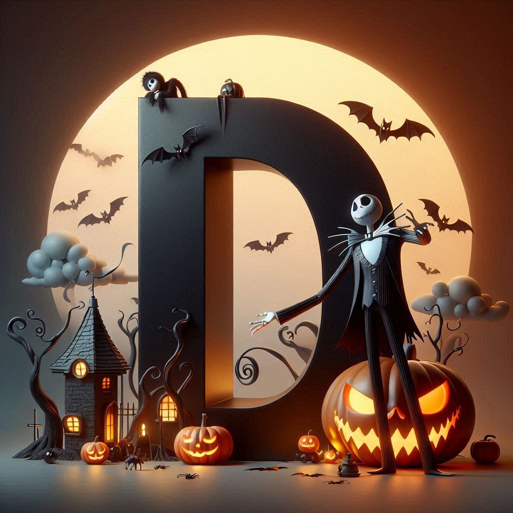 Jack Skellington — letter D