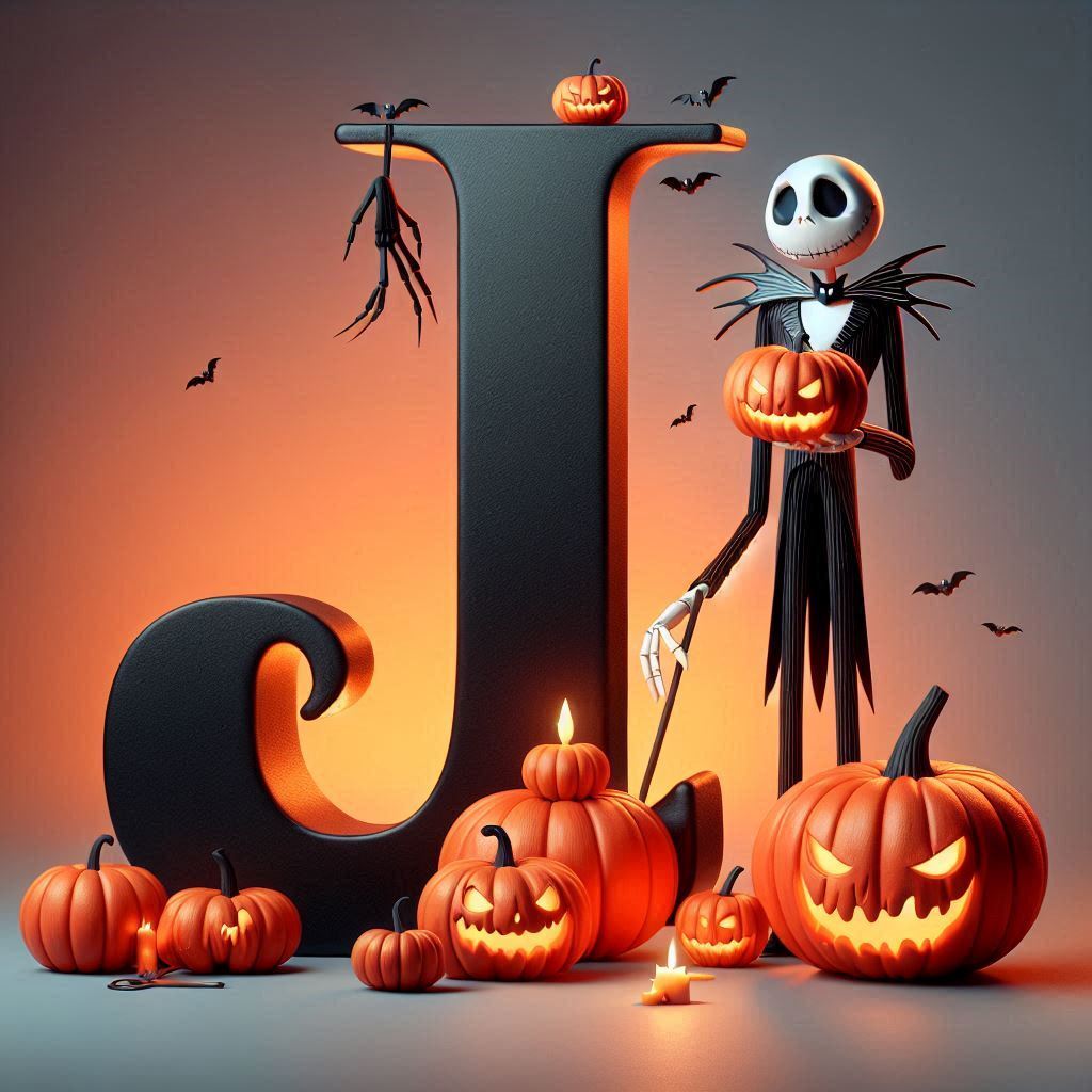 Jack Skellington — letter J