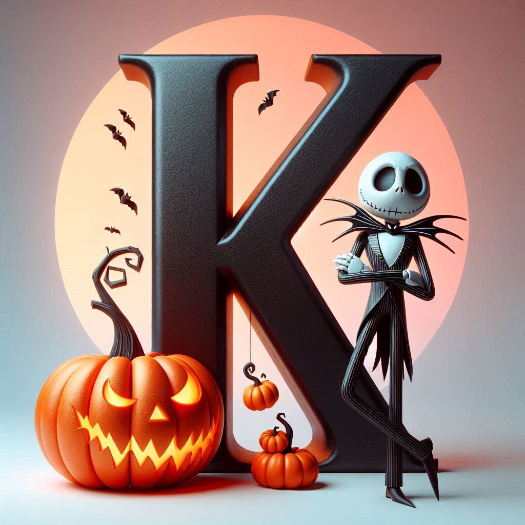 Jack Skellington — letter K