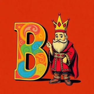 King — letter B