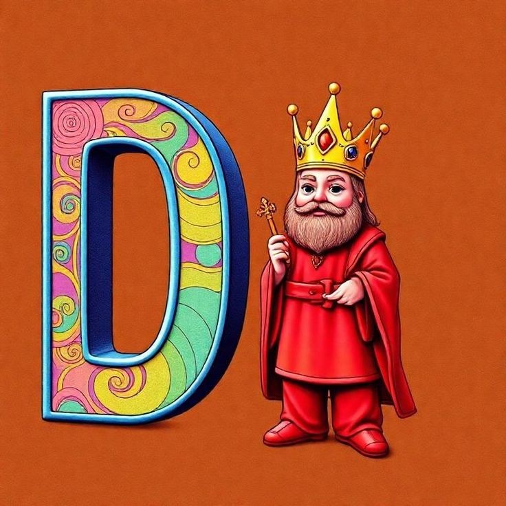 King — letter D