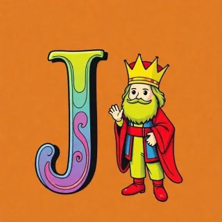 King — letter J