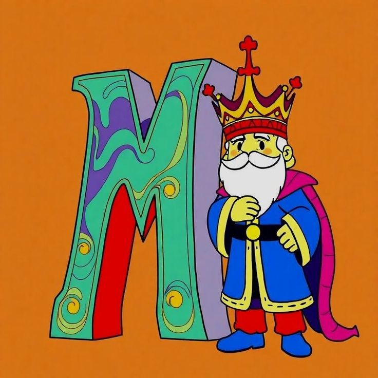 King — letter M