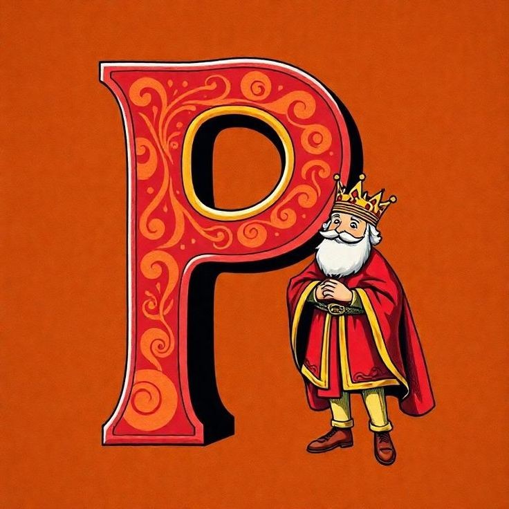King — letter P