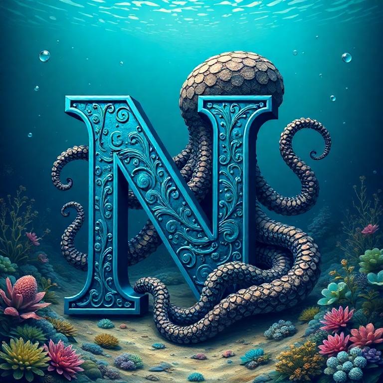 Kraken — letter N