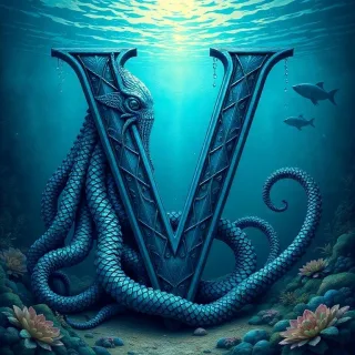 Kraken — letter V