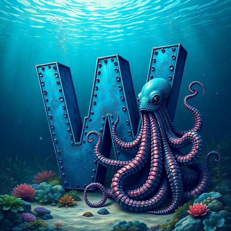 Kraken — letter W