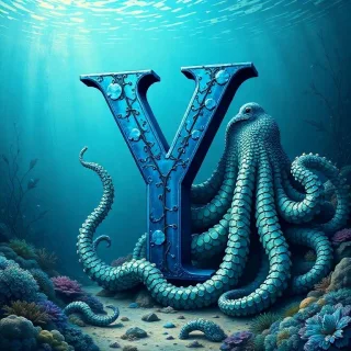 Kraken — letter Y