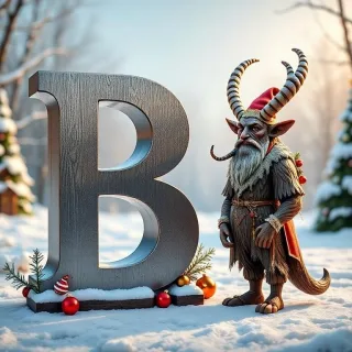 Krampus 2 — letter B