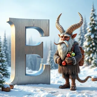 Krampus 2 — letter E