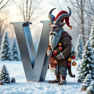 Krampus 2 — letter V