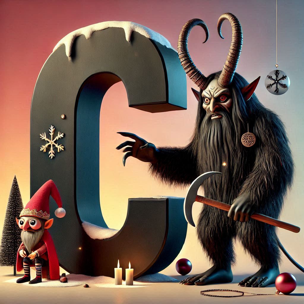 Krampus — letter C