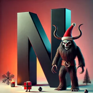 Krampus — letter N