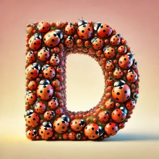 Ladybird 2 — letter D