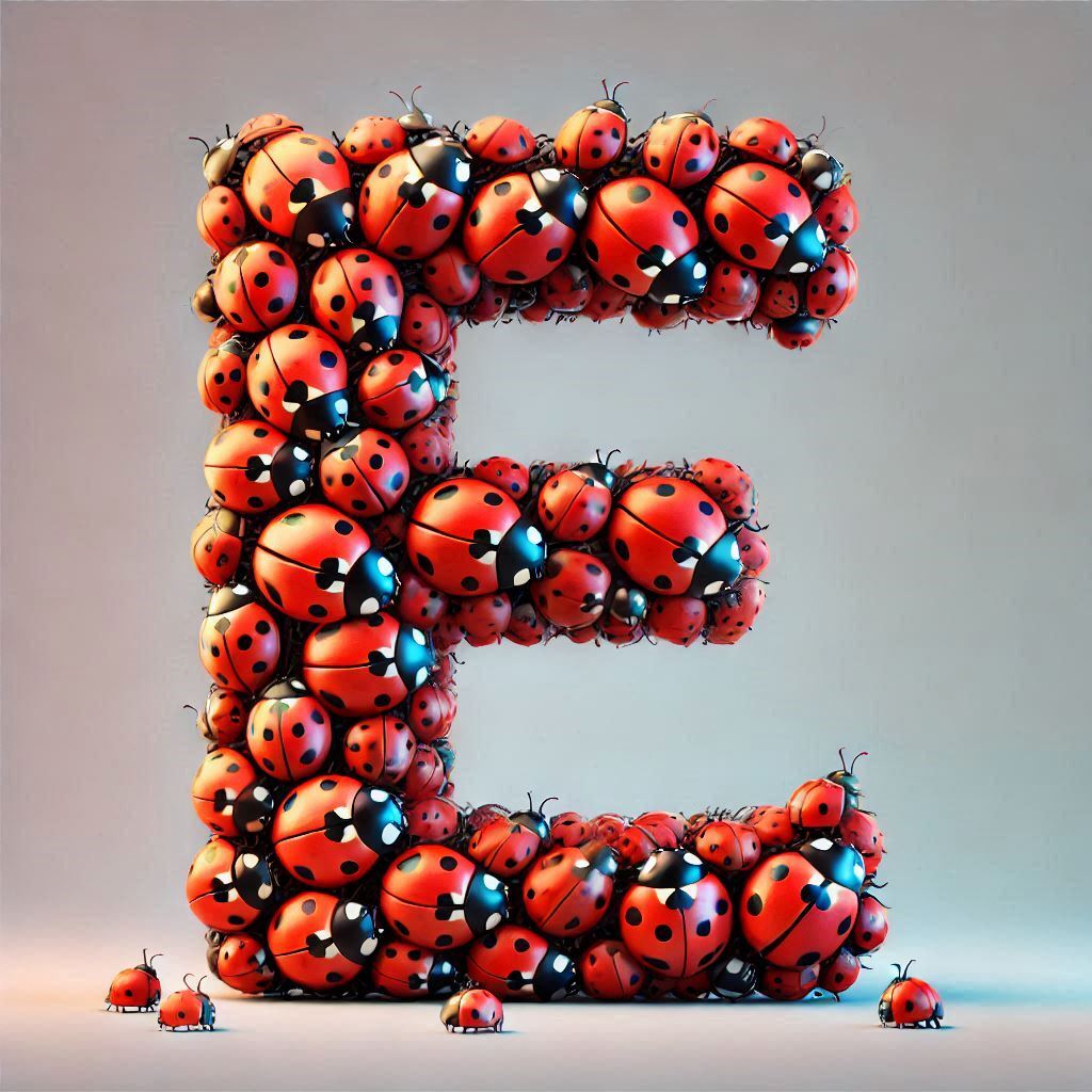 Ladybird 2 — letter E