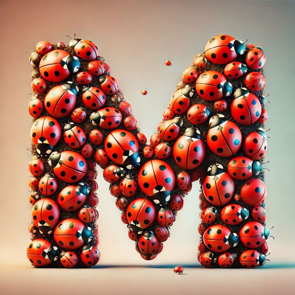 Ladybird 2 — letter M