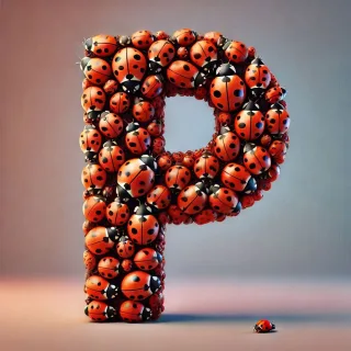 Ladybird 2 — letter P