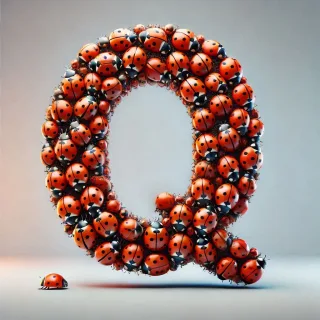 Ladybird 2 — letter Q
