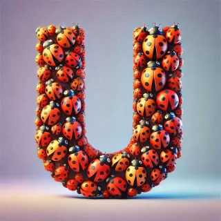 Ladybird 2 — letter U