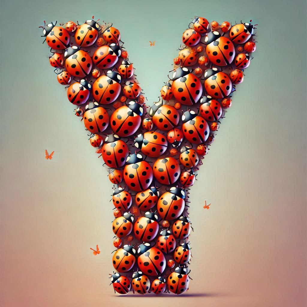 Ladybird 2 — letter Y (variant 2)