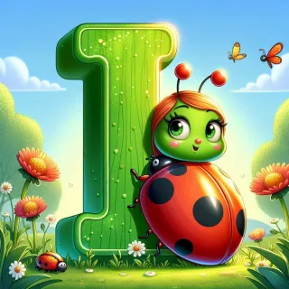 Ladybird 3 — letter I