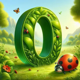 Ladybird 3 — letter O