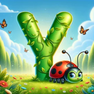 Ladybird 3 — letter Y