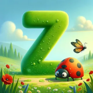 Ladybird 3 — letter Z