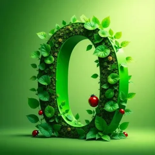 Ladybird — letter O