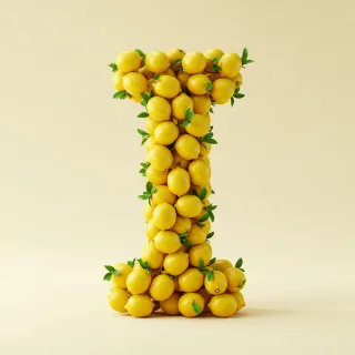 Lemon 2 — letter I (variant 2)