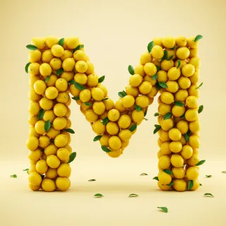 Lemon 2 — letter M