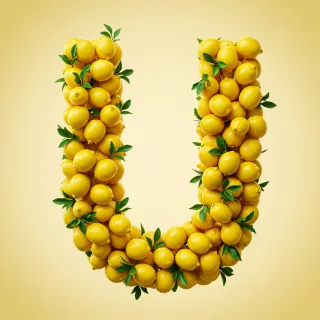 Lemon 2 — letter U