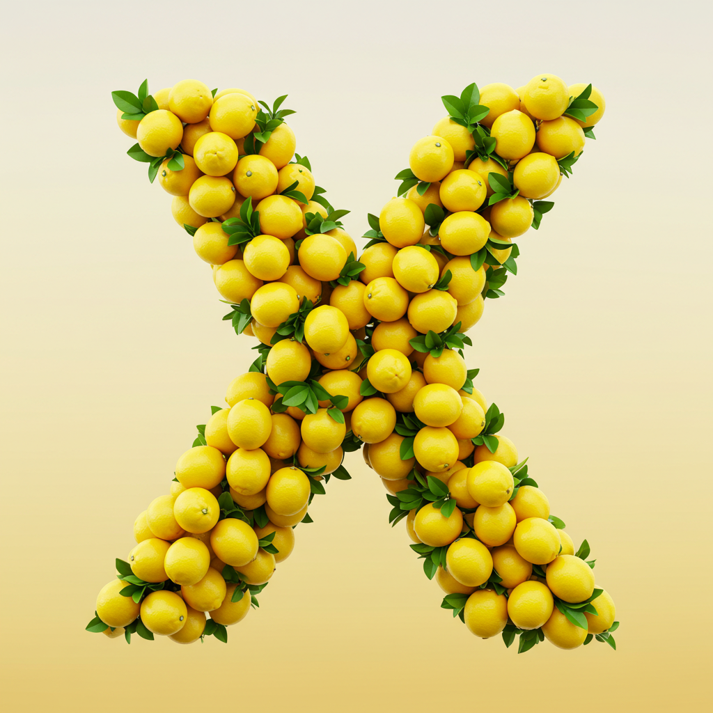 Lemon 2 — letter X