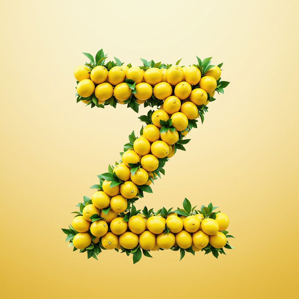 Lemon 2 — letter Z (variant 2)