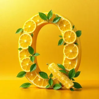 Lemon — letter Q