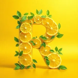 Lemon — letter R