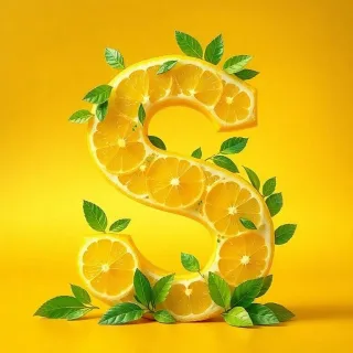 Lemon — letter S