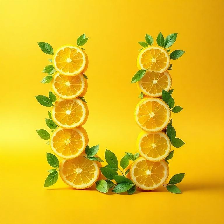 Lemon — letter U